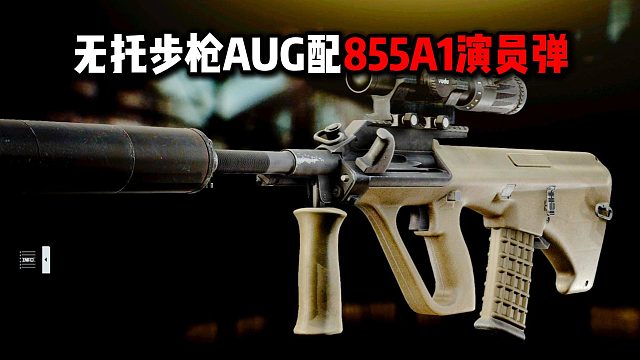 无托步枪AUG配855A1演员弹 逃离塔科夫