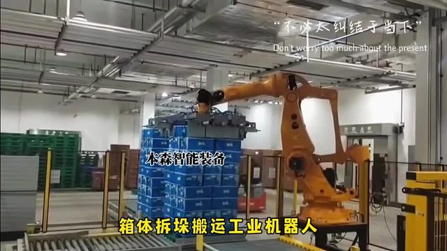 箱体拆垛搬运工业机器人