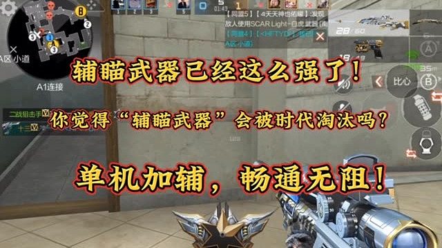 现在已经是辅瞄武器的时代了