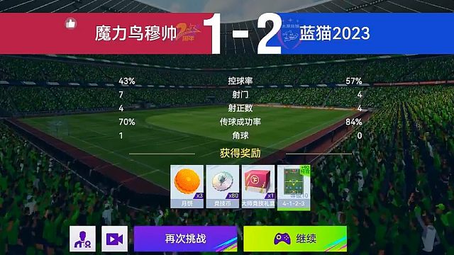 最佳球会-天梯赛-蓝猫2023VS魔力鸟穆帅