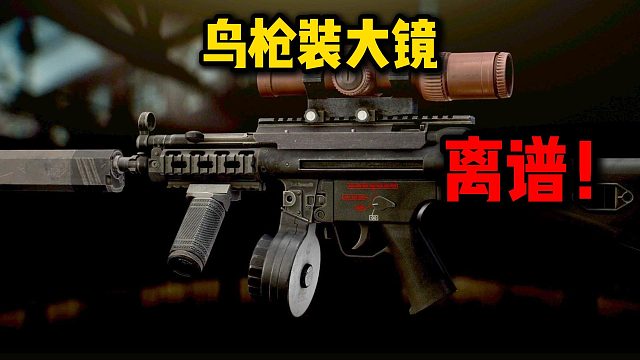 鸟枪装大镜！离谱！逃离塔科夫