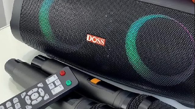 DOSS唱将大功率户外防水大功率K歌蓝牙音箱
