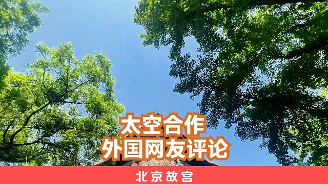 外国网友评论太空合作