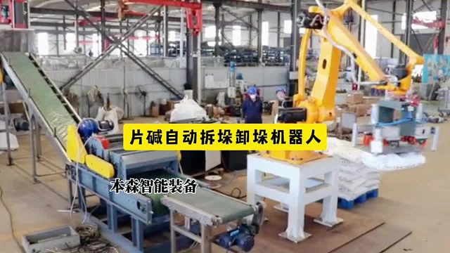 片碱自动拆垛卸垛机器人