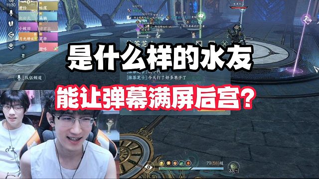 是什么样的水友，能让弹幕满屏后宫？