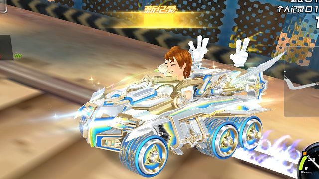 QQ飞车朕哥：电信小号搞定S车雷诺之力索尔！诸神之战特效第一名