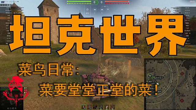 坦克世界—菜鸟日常：菜就要堂堂正正的菜！