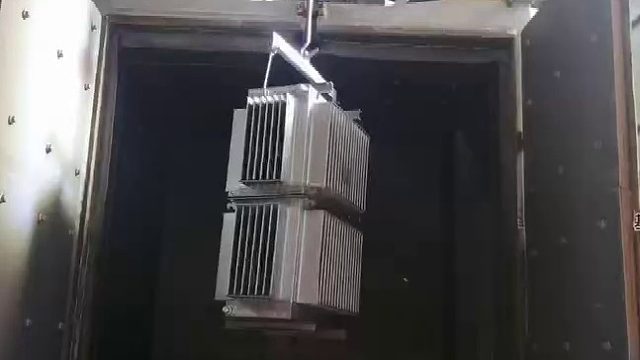 变压器表面处理 吊钩式抛丸机 基实抛丸设备 抛丸机视频