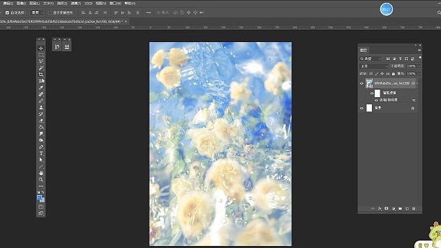 墨言教育兴趣技能展示——蓝色海报效果制作