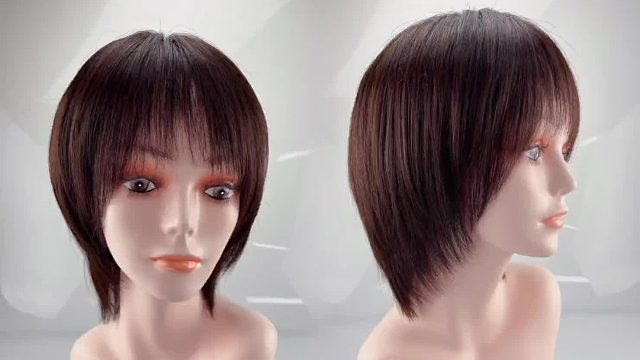 青岛盛阳假发工厂：新款发型展示