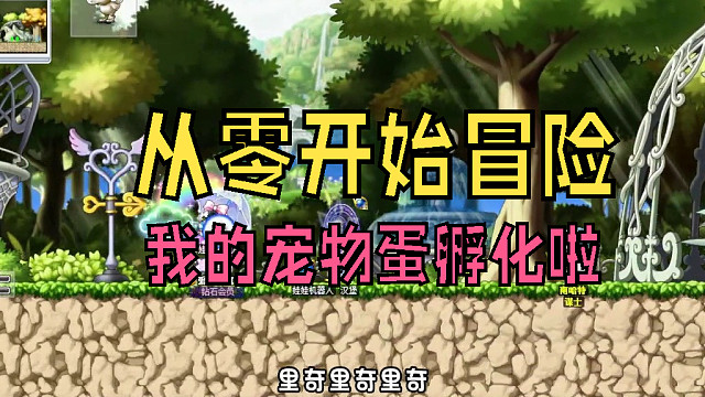 从零开始冒险：我的宠物蛋孵化啦，获得了一个丑萌丑萌的坐骑