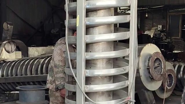 消泡母粒降温振散振动盘式提升机