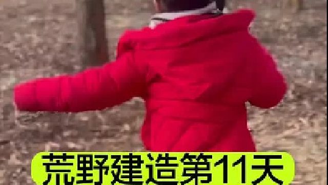 荒野建造的第11天 我和小宝霍霍了草莓树