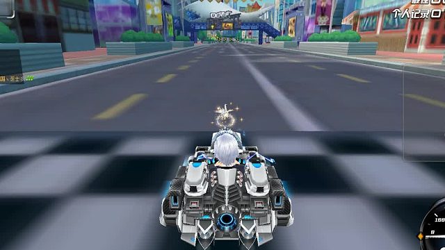 QQ飞车朕哥：10级爆天甲曜影直线测试直线227！任意等级数据不变