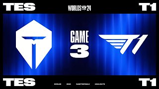 [S14]【TES vs T1】第三局速看丨2024全球總決賽四分之一決賽丨20241019