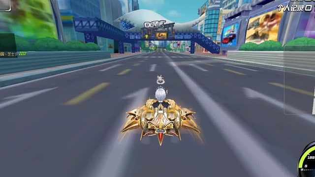 QQ飞车朕哥：S车终极银天使之求神蓐收皮肤！金黄色的特效