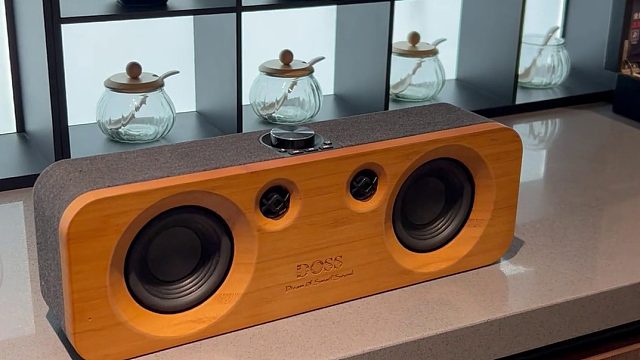 DOSS原木居家蓝牙音箱HIFI发烧音质