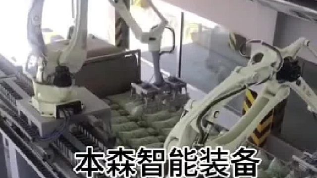 水泥袋机械手自动装车机器人