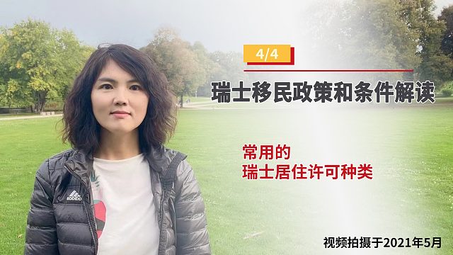 常用的瑞士居留许可种类