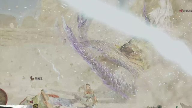 怪物猎人荒野 大剑拼刀