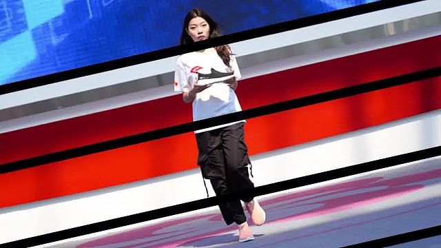 奇鹭新品智能鞋，美女时尚走秀