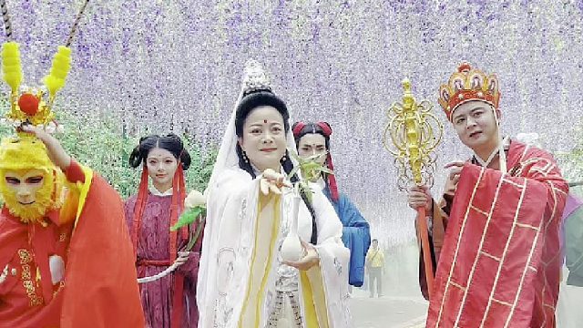 山不在高，东莞观音山遇见观音，好运连连，心想事成，一顺百顺