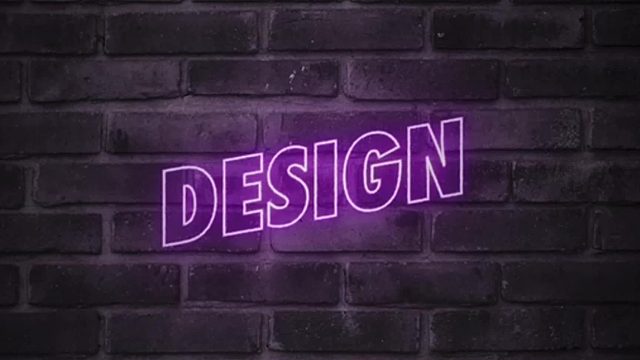 墨言教育兴趣技能分享——霓虹灯文字效果制作