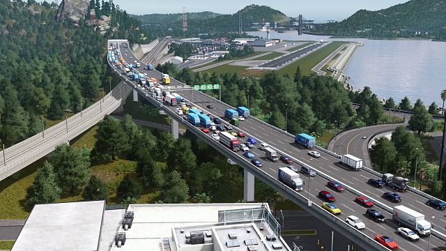 屋古 拥堵的高速2023-09-22