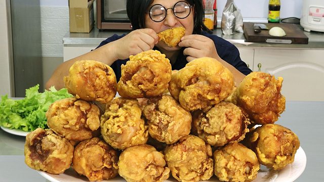48元买一盆大鸡腿，做个“香炸鸡腿”，外酥里嫩，一口爆汁
