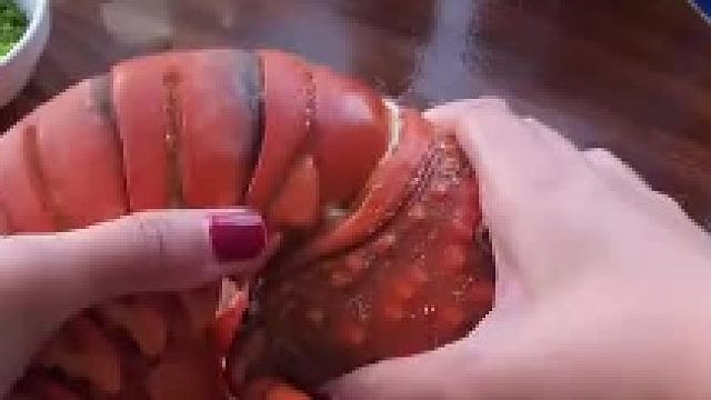 这一口吃的老爽了