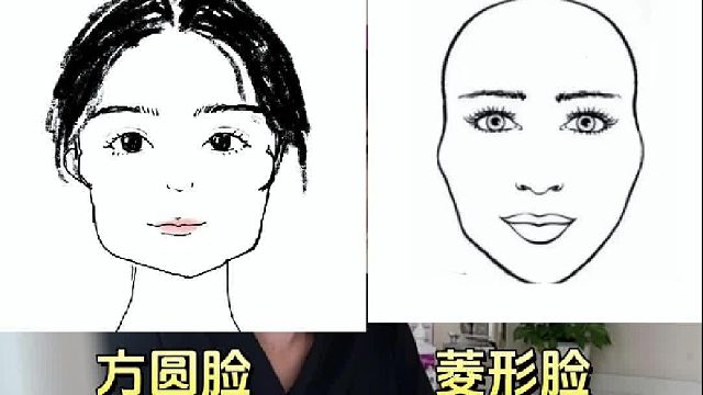 你觉得方圆脸和菱形脸，谁老得更快？