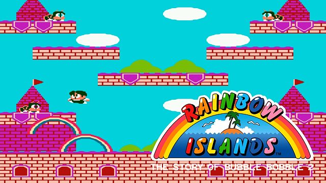 FC游戏彩虹岛，隐藏关真结局，童年白玩了