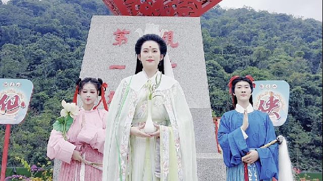 一方净地，四溢禅香；陪着家人朋友奔赴东莞观音山仙侠盛会，遇见观音，好运连连，一顺百顺