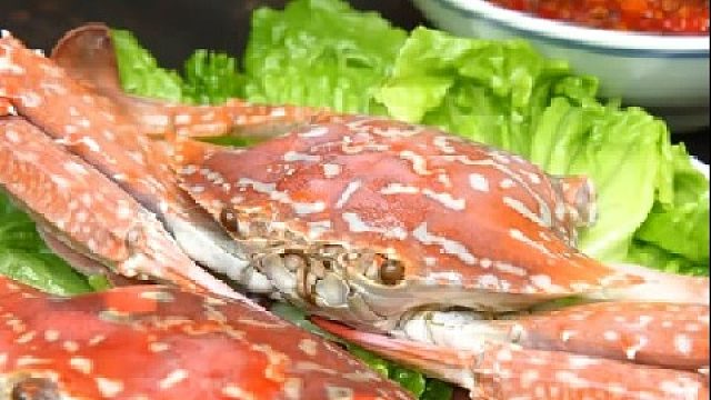 我们村里的小溪竟然还有蟹，表哥真厉害