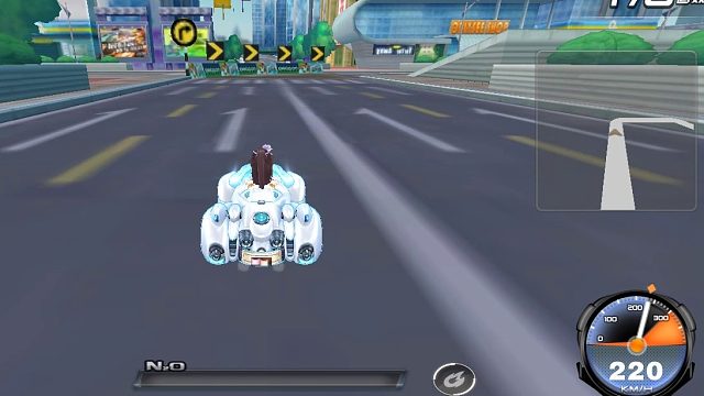 QQ飞车朕哥：A车软萌大耳直线测试数据220的！6喷加竞速宠物战勋值得