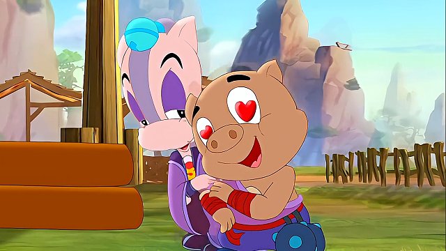 三娘s诱猪无戒，熊猪两傻大闹客栈