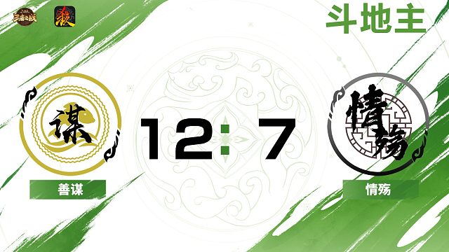 2024王者之战第二赛段常规赛 善谋 VS 情殇 斗地主