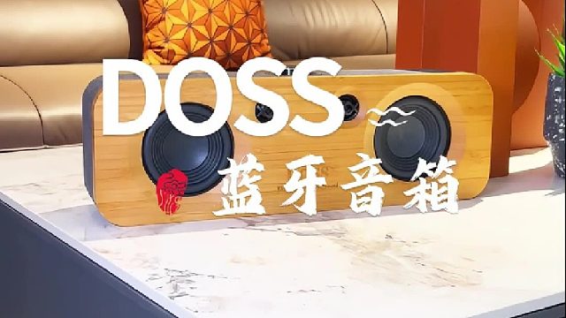 万千用户25年品质见证，跟着买就对了：DOSS蓝牙音箱