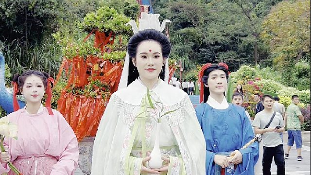 深圳人的后花园，周末陪着家人朋友来东莞观音山，登高赏景许愿，拍照打卡，欢度美好的假日时光