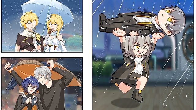 【星铁梗图】右边这对精神状态确认无误，很像这三对会做的事【熟肉】