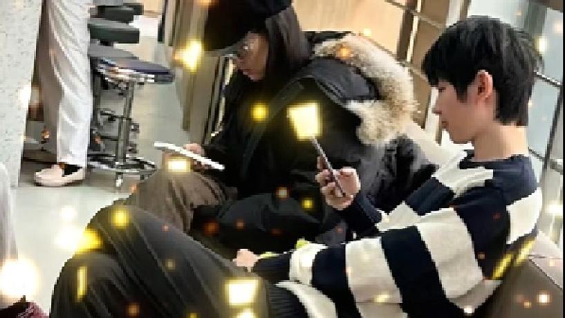趙嘉敏陪一諾復查眼睛被拍，郎才女貌讓人羨慕