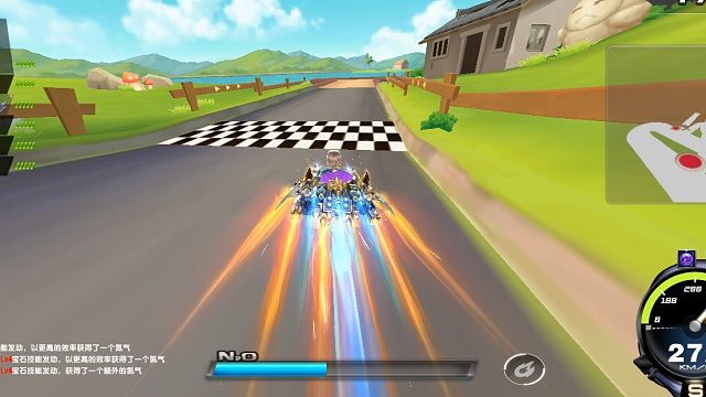 QQ飞车朕哥：S车终极众神之神倚天实战边境！关闭大喷特效好看