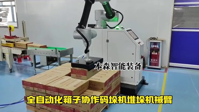 全自动化箱子协作码垛机堆垛机械臂
