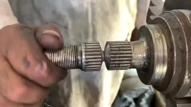 修复球笼全过程