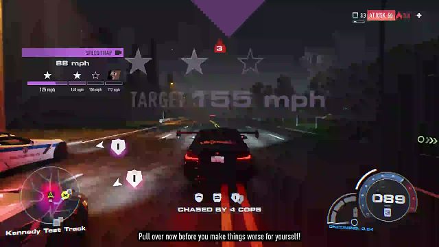 NFS-Unbound(Racing the cops-Heat level 3)