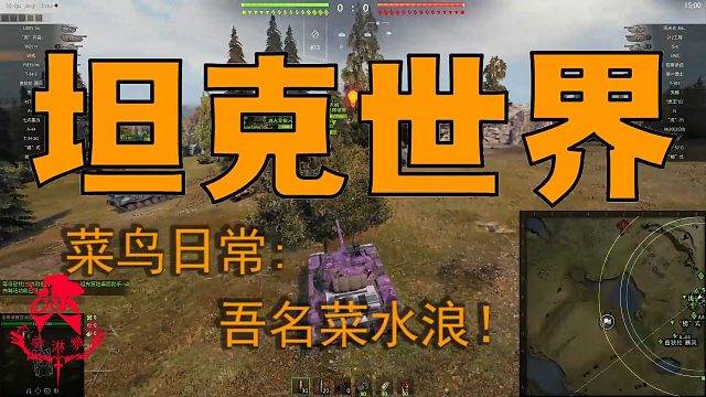 坦克世界—菜鸟日常：吾名菜水浪!