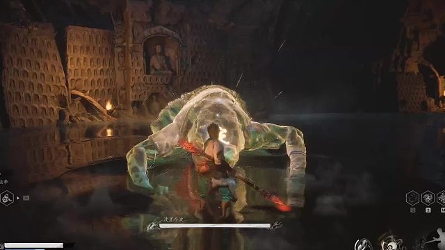 黑悟空，莽夫流-大战绿青蛙