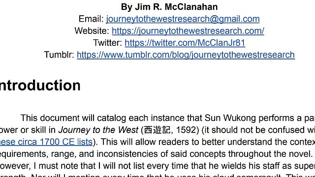 国外玩家写的科普黑神话悟空文档