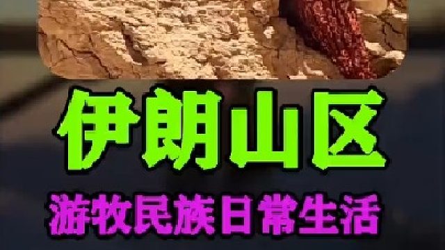 伊朗游牧民族 日常生活上山寻找水源 (3)