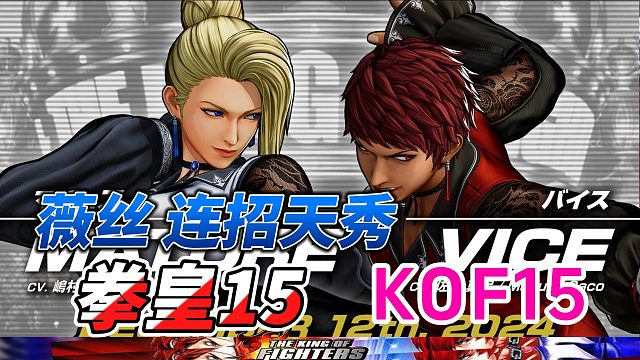 拳皇15 薇丝超爽连招秀